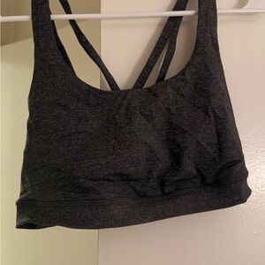 lululemon athletica Dark Gray Sports Bra